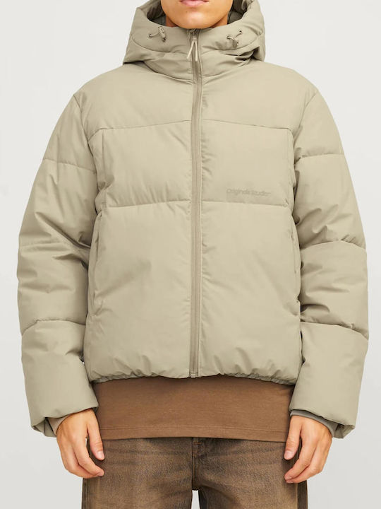Jack Jones Μπουφάν Puffer Silver Sage 12260433
