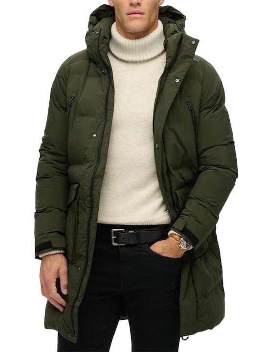 Superdry Herren Jacke Lässig Haki