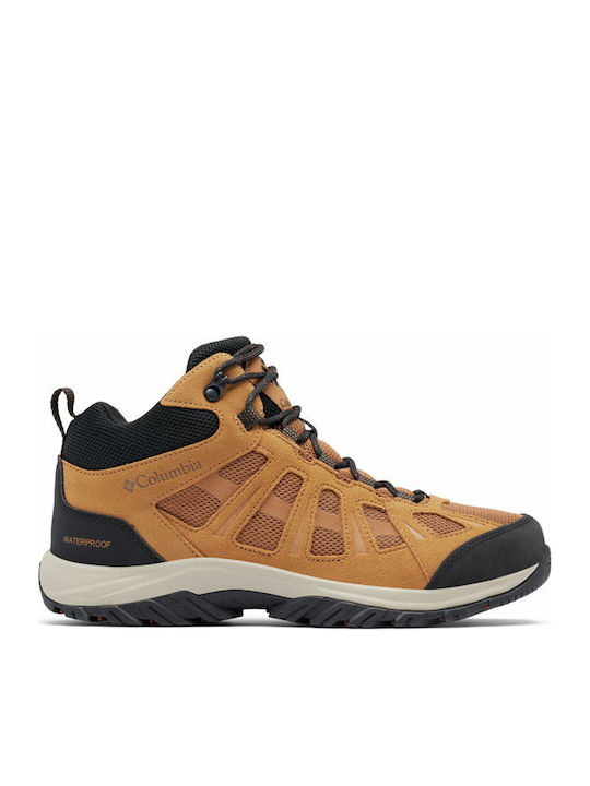 Columbia Redmond III Mid Ανδρικά Ορειβατικά Μποτάκια Αδιάβροχα Cordovan / Elk