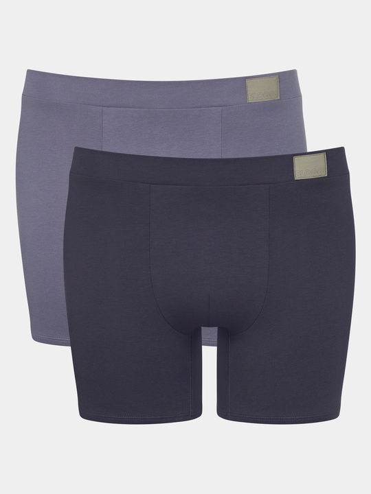 Sloggi Herren Boxershorts Mehrfarbig 2Packung
