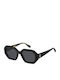 Tommy Hilfiger Women’s Sunglasses With Black Horn-Rimmed Frame And Grey Lens TH2155/S 807/IR