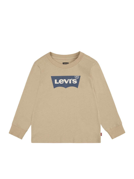 Levi's Детска блуза Бежов