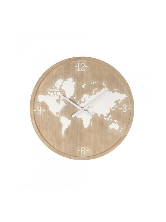 Bizzotto Maxime Wall Clock Beige Ø60cm