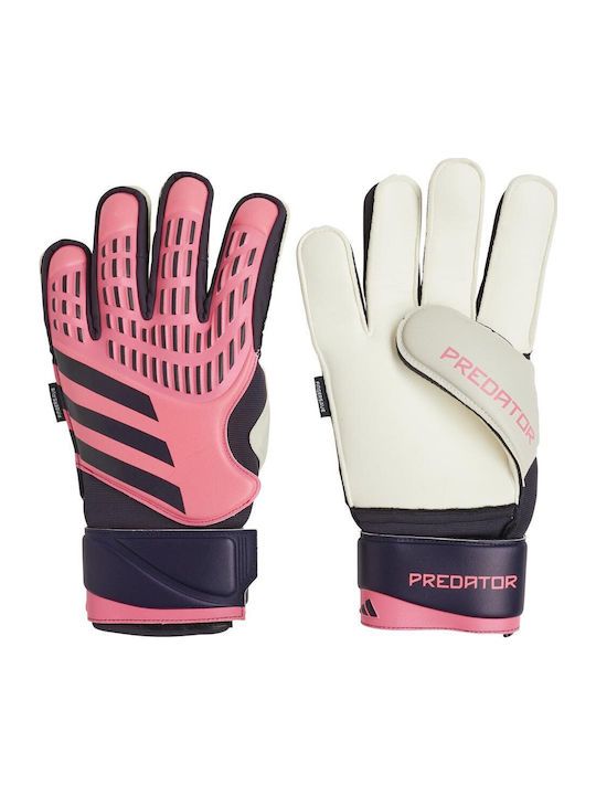 adidas Predator Match Fingersave Γάντια Τερματοφύλακα Ενηλίκων Ροζ