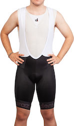 Demaraz Men's Cycling Pants with Braces Black