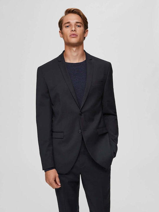 Selected Men's Suit Jacket Black