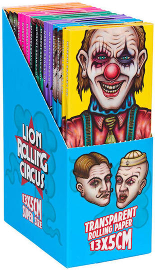 Lion Rolling Circus Zigarettenpapier 40 Blätter 1Stück