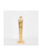 Estheti Home Tabletop Decorative Couple Figures Resin Gold 7.5x5.2x28cm 752-27129