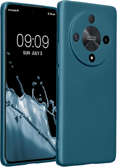 KWmobile Lite Задна корица Силикон / Метал 1.3мм Син (Honor Magic6 Lite, Honor X9b)