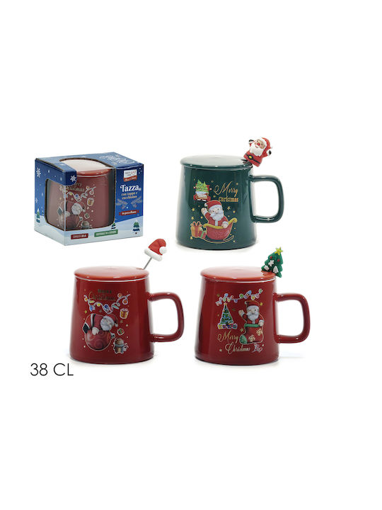 General Trade Christmas Mug Green 1pcs