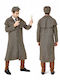 Sherlock-Holmes-Kostüm Herren Detektiv Verkleidung Karneval Sherlock M
