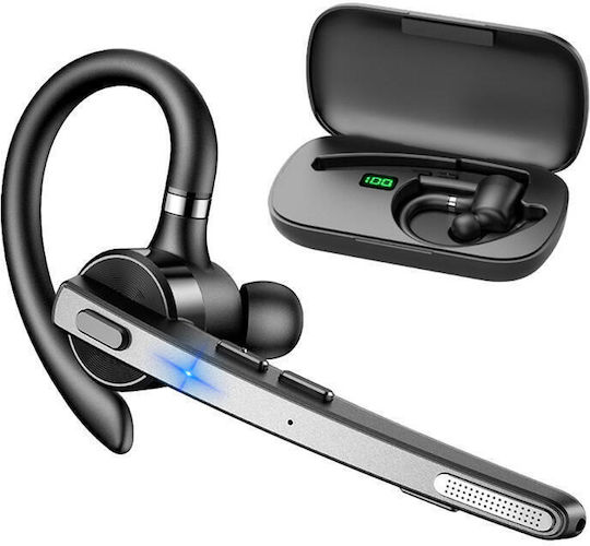 NewBee M53 In-ear Bluetooth Handsfree Cască cu Carcasă de Încărcare Negru