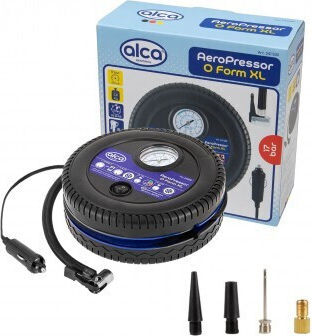 Alca Tire Pumpe O-Form 250PSI mit Kabel 12V