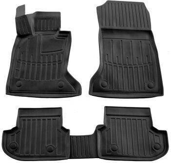 Set de covorașe auto din cauciuc tip disc pentru BMW 5 F10 2013-2016
