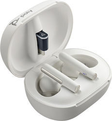 HP Poly Voyager Free 60/60+ Microsoft Teams Certified In-ear Λευκά HP Poly Voyager Free 60/60+ Microsoft Teams Certified In-ear Λευκά