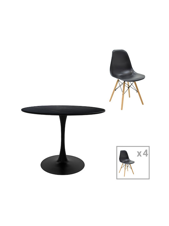 Esszimmer Julita-balou I 5Stück 120x120cm