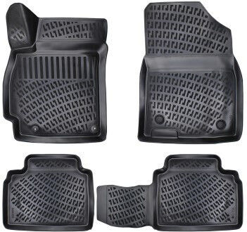 Set de covorașe auto din cauciuc tip disc pentru Hyundai Elantra VII 2020