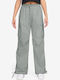 Dance Cargo Pant Women's Fabric Cargo Trousers Gray