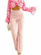 Damen Stoff Hose Rosa