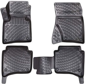 Set de covorașe auto din cauciuc tip disc pentru Porsche Cayenne II 2011-2017