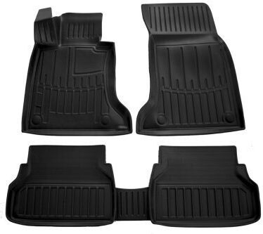 Set de Covorașe Auto din Cauciuc Tip Disc BMW 5 E60 2WD 2003-2010