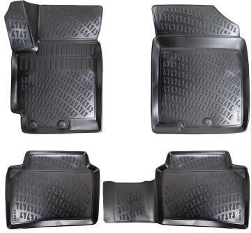 Set de covorașe auto din cauciuc tip disc pentru Kia Rio IV 2017