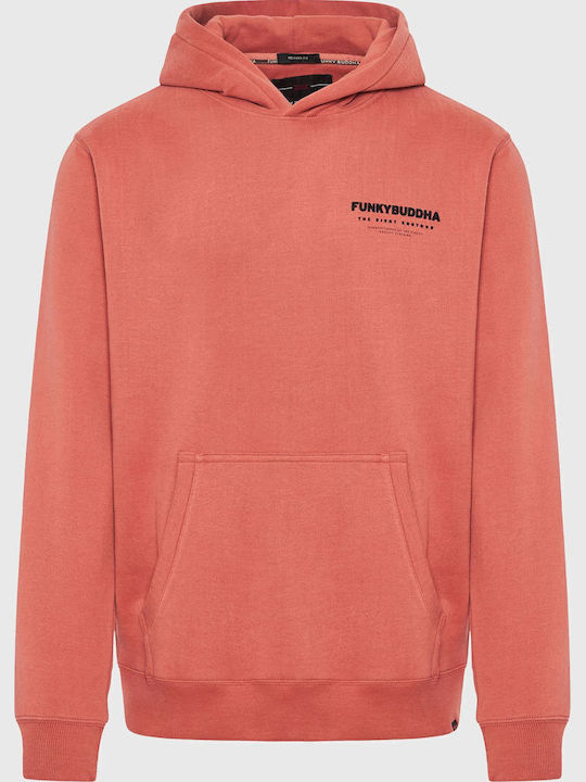 Sweatshirt with Hood Orange
