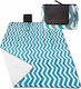Blanket Set 200x200cm in Blue color