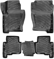 Set de covorașe auto din cauciuc tip tavă pentru Land Rover Range Rover Sport I L320 2005-2013