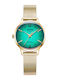 Welder Slim Women's Watch Chronograph with Gold Metal Bracelet