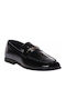 Λουστρίνι Γυναικεία Loafers σε Μαύρο Χρώμα