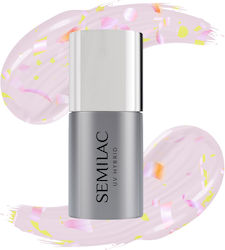 Semilac No Wipe Matte Top Coat Hybrid Nagellack...