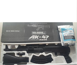 Еърсофт BB Спрингер AK-47 Черен № 0808cc