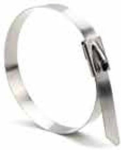 Panafix Cable Ties Plastic 250mm x 4.6mm in Silver Colour (1 pcs)
