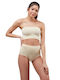 Ψηλόμεσα Γυναικεία Slip 2Pack Μπεζ