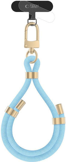 Tech-Protect Rope Handgelenkriemen für Handys Blau