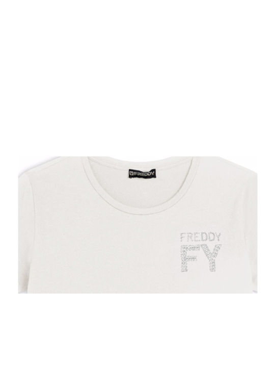 Freddy Γυναικείο T-shirt Λευκό
