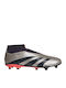 adidas Predator League Ποδοσφαιρικά Παπούτσια με Τάπες FG Ασημί