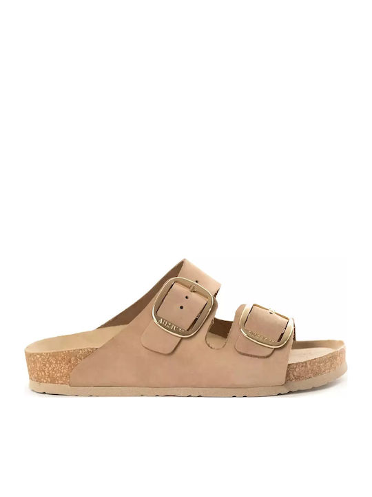 Vesna Leather Women's Flat Sandals Anatomic San...