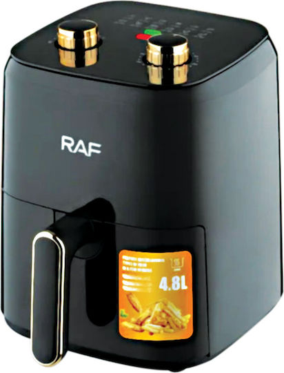 Raf R5237b Heißluftfritteuse 3Es Schwarz