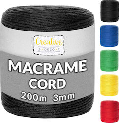 Creative Makramee Faden Creative Baumwolle Schw...