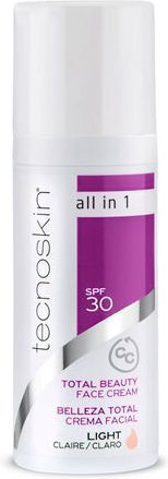Tecnoskin Total Beauty CC- Licht Creme Gesicht mit SPF30 50ml
