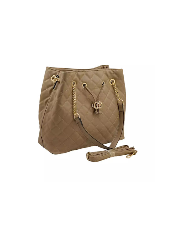 Women's Pouch Shoulder Gold