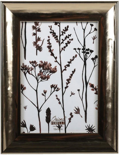 Oriana Ferelli Fotorahmen mit Goldenem Metallrahmen 13x18