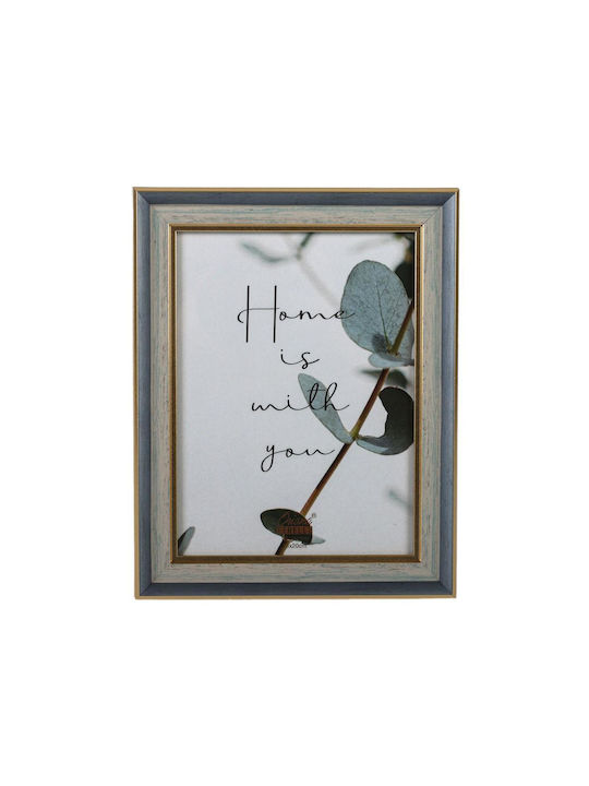 Oriana Ferelli Wooden Photo Frame With Gray Frame