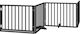vidaXL Divider Dog in White Color 320 x 60cm