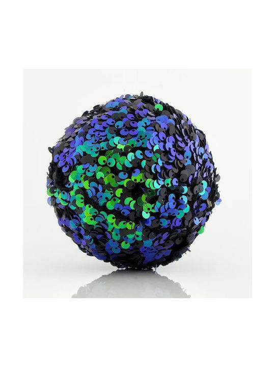 Green Sequin Ball 10cm