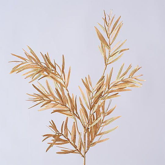 Künstlicher dekorativer Zweig Gold 79cm Eurolamp