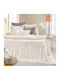 Guy Laroche Elixir Pătură Blănoasă King Size 260x240 cm Ivory