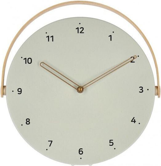Bizzotto Josue Wall Clock Green 32x5cm
